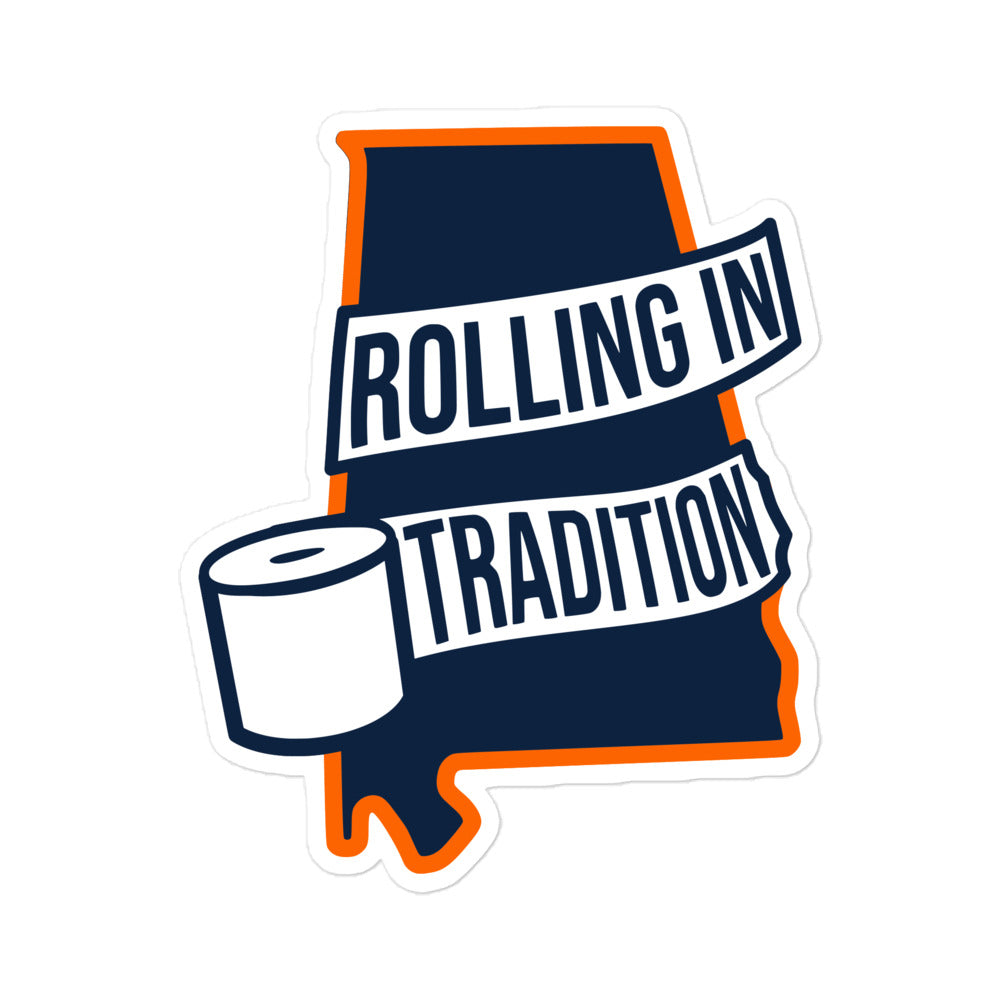 Sticker - Rolling in Tradition State Logo