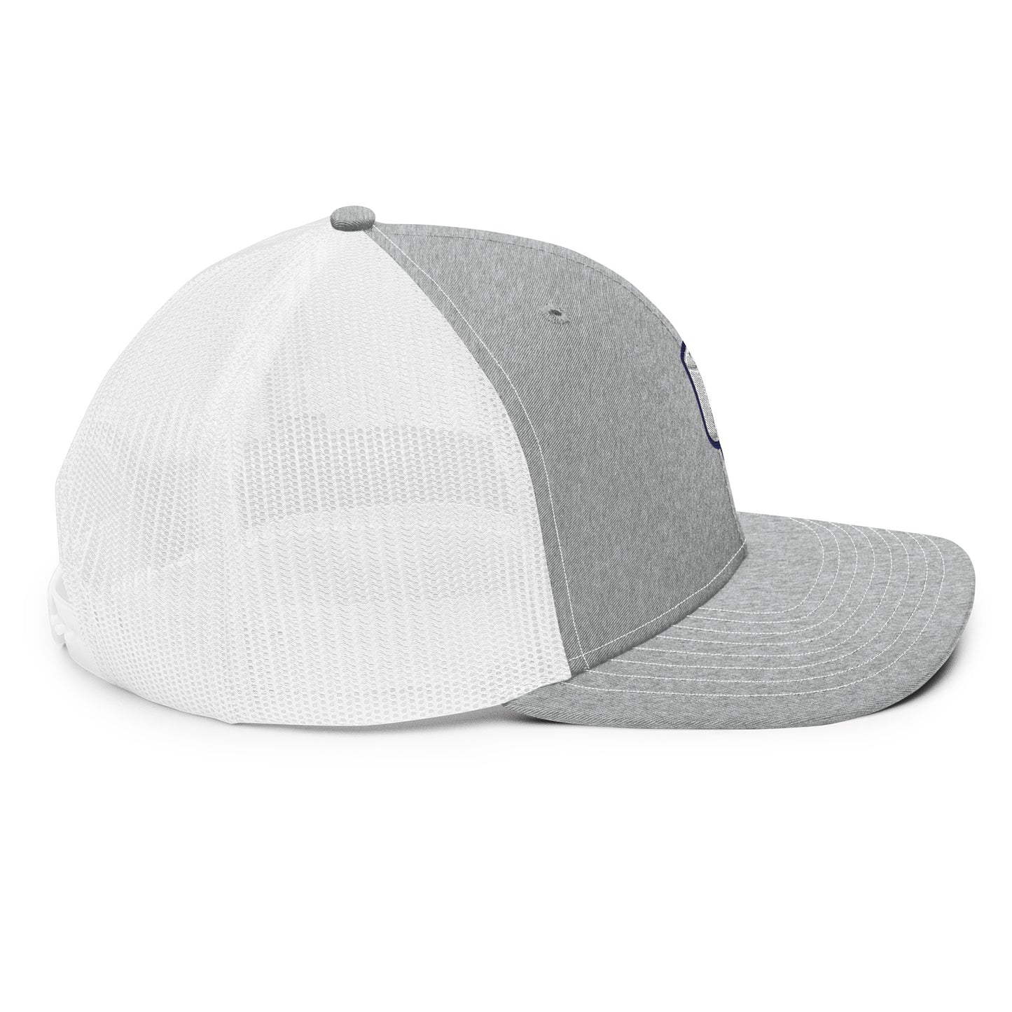 Gray Snapback Trucker Hat - The Large Roll